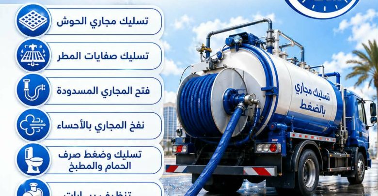 شركة تسليك مجاري بالاحساء