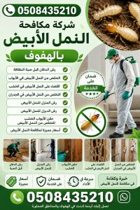 شركة مكافحة النمل الابيض بالهفوف
