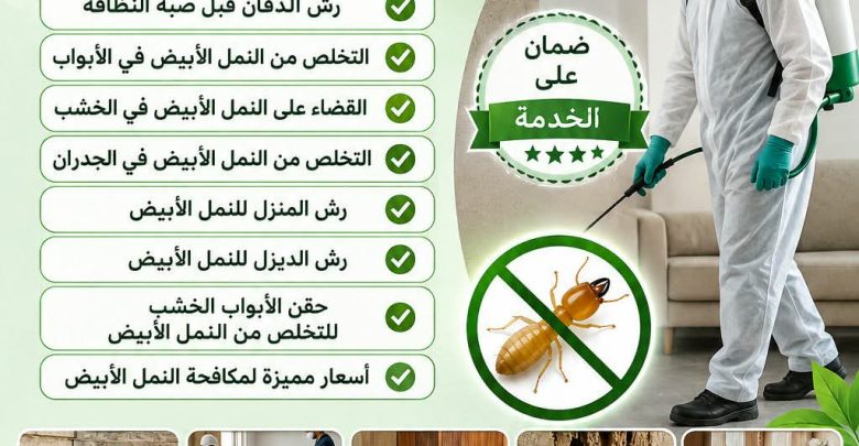 شركة مكافحة النمل الابيض بالهفوف